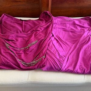 Apt. 9 Women’s Size S Vibrant Magenta Blouse Bundle